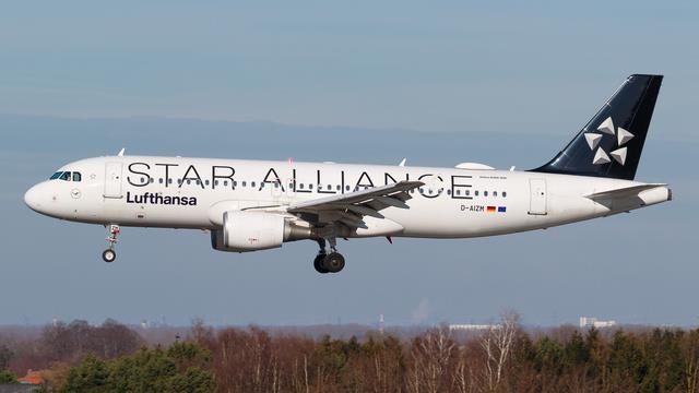 D-AIZM:Airbus A320-200:Lufthansa